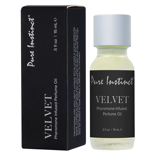 Pure Instinct Signature Collection Pheromone Perfume Oil-Velvet 15ml